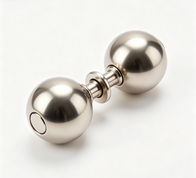 Magnetic Curtain Tiebacks Decorative Drape Holdbacks, No Drill Metal Curtain Clips for Living Room Bedroom Window Decor